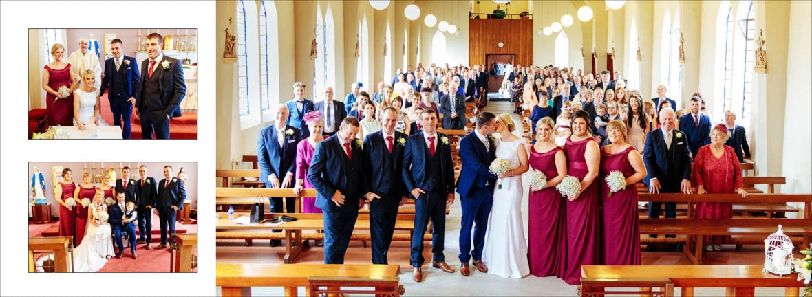 The wedding of Rita and Paul in Kilteevan Church Co Roscommon 2