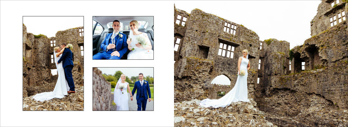 Bride Photos in Roscommon Castle Wedding Photos