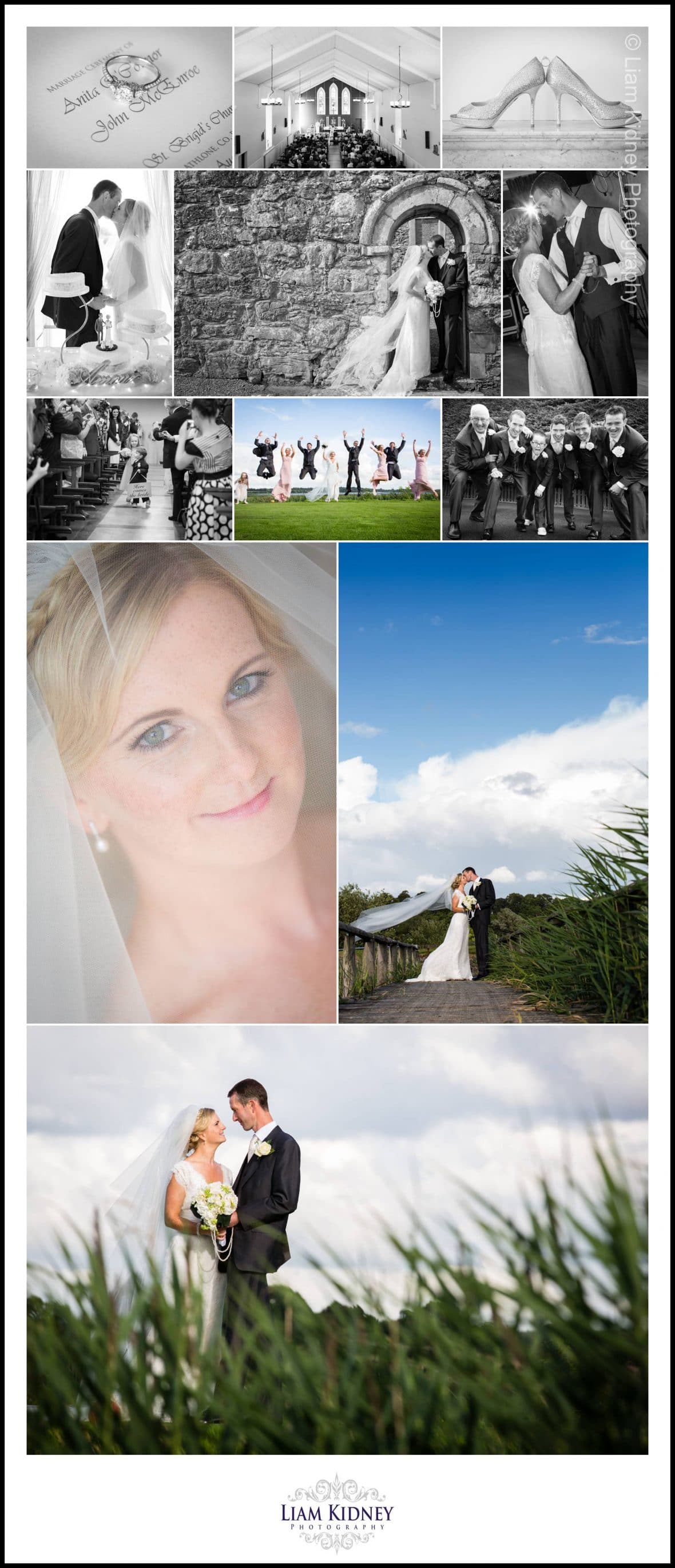 Wedding of Anita and John, Drum Church, Glasson Country House Hotel 