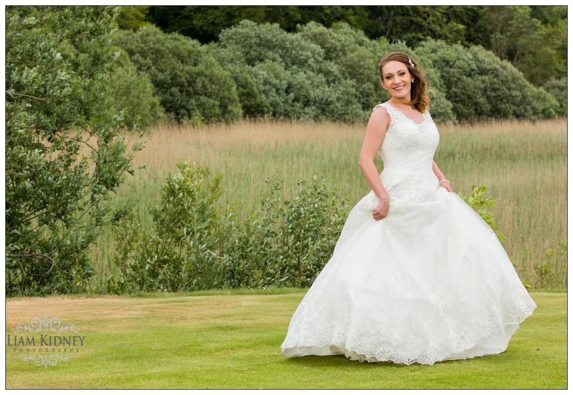 Beautiful Bride at Glasson Country House Hotel Wedding, Athlone, Co. Westmeath