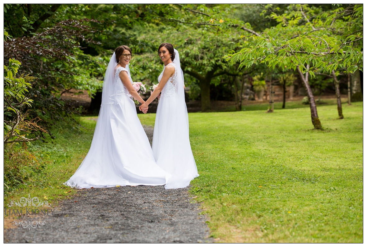 Gay Wedding photography with Amy and Ashleen in Westmeath