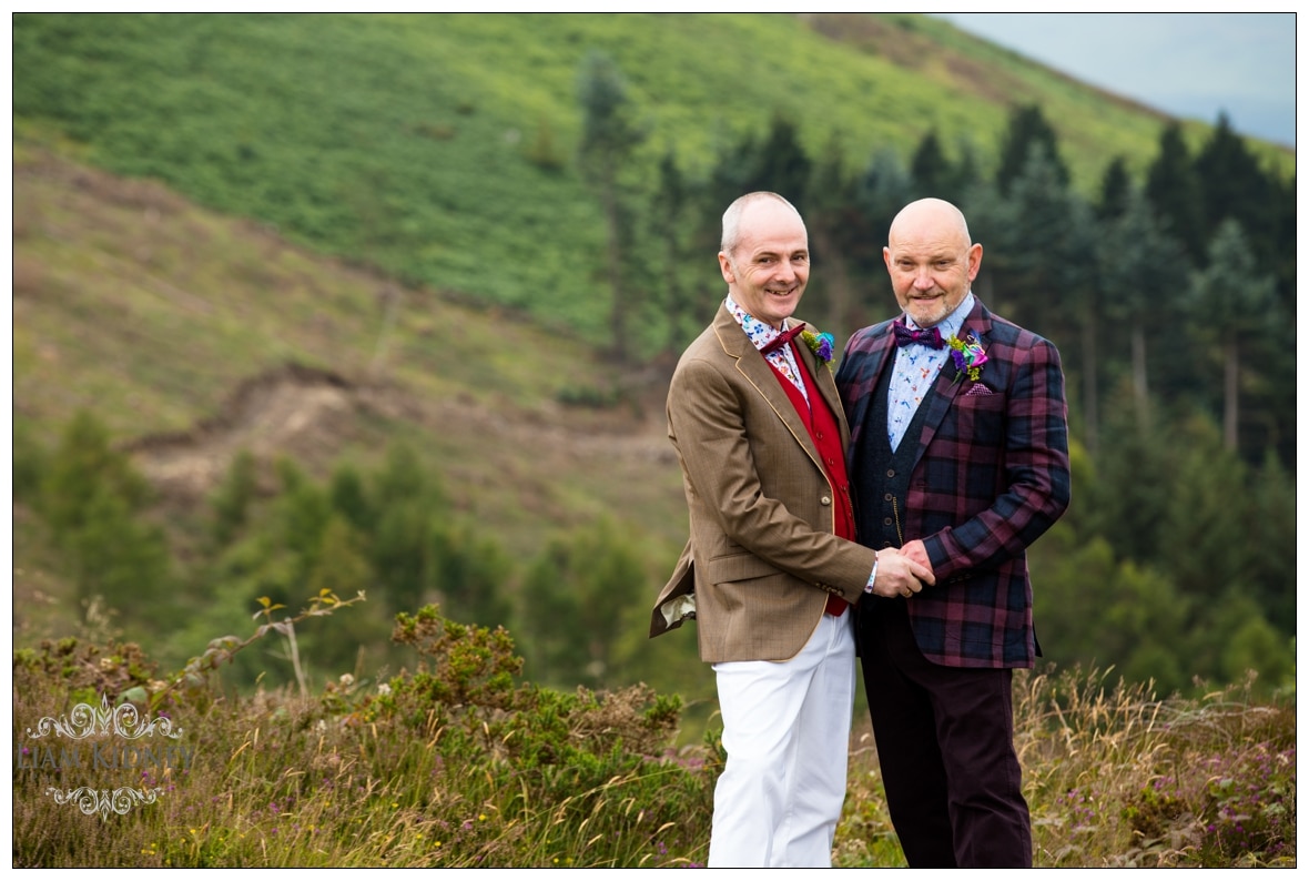 Gay Wedding Photographs of Jim and Paul