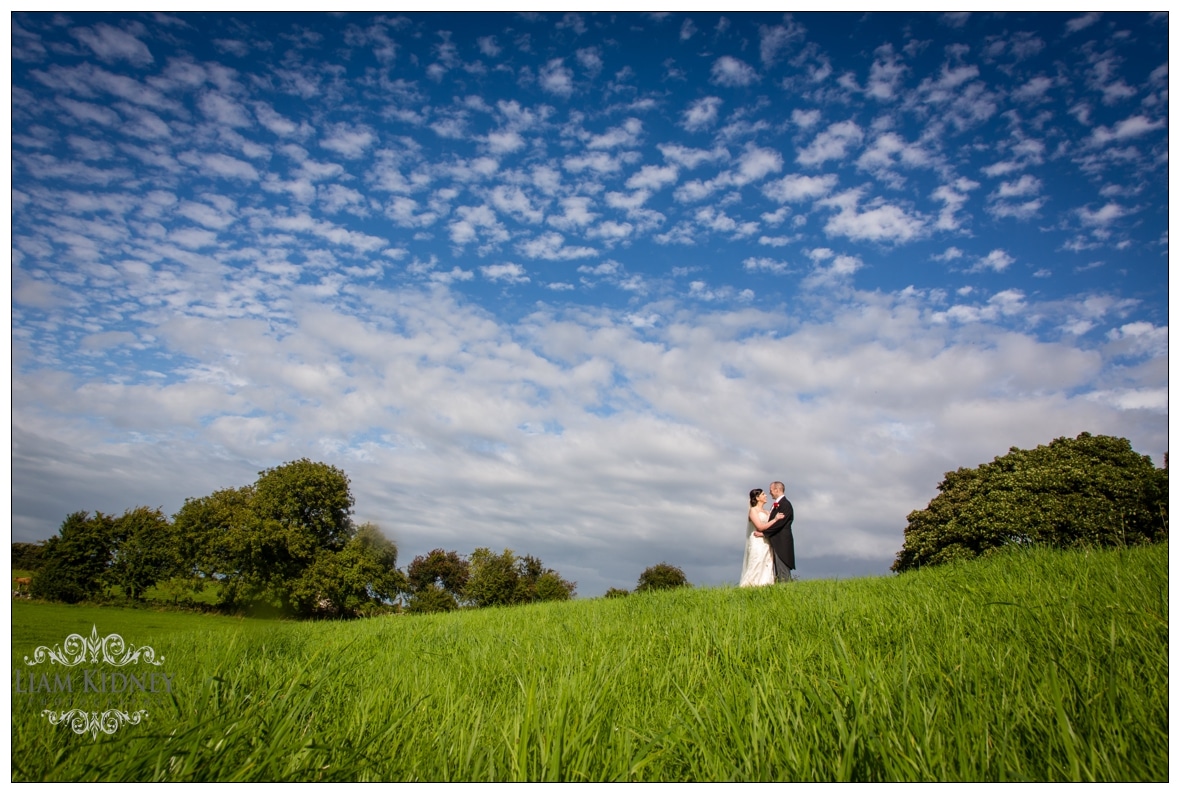 Beautiful Photo of Lisa and James at their Galway Wedding 