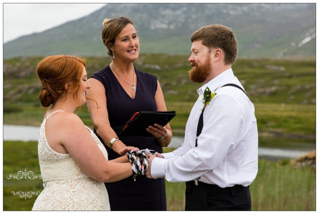 The Roving Rev doing a wedding in Connemara, Co. Galway