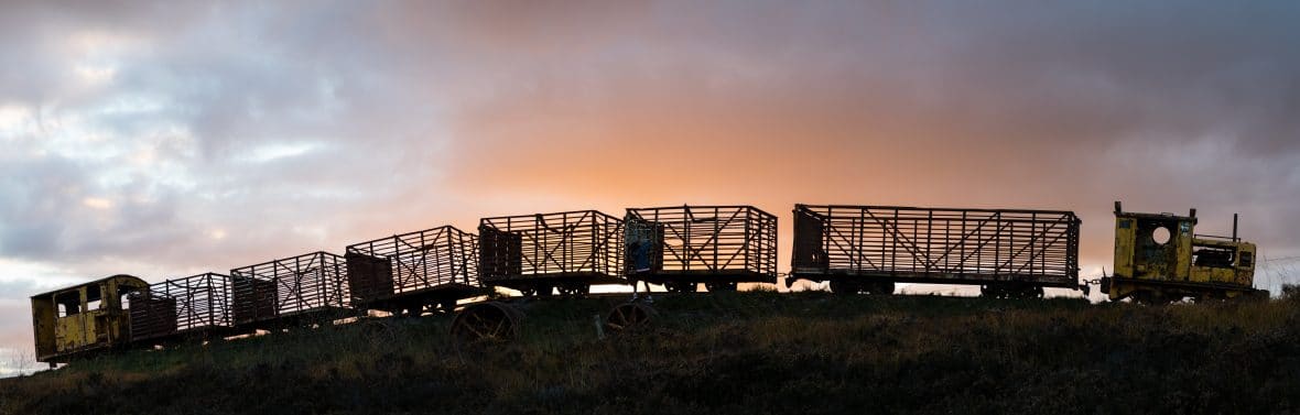 Boora Bog Train In Offaly