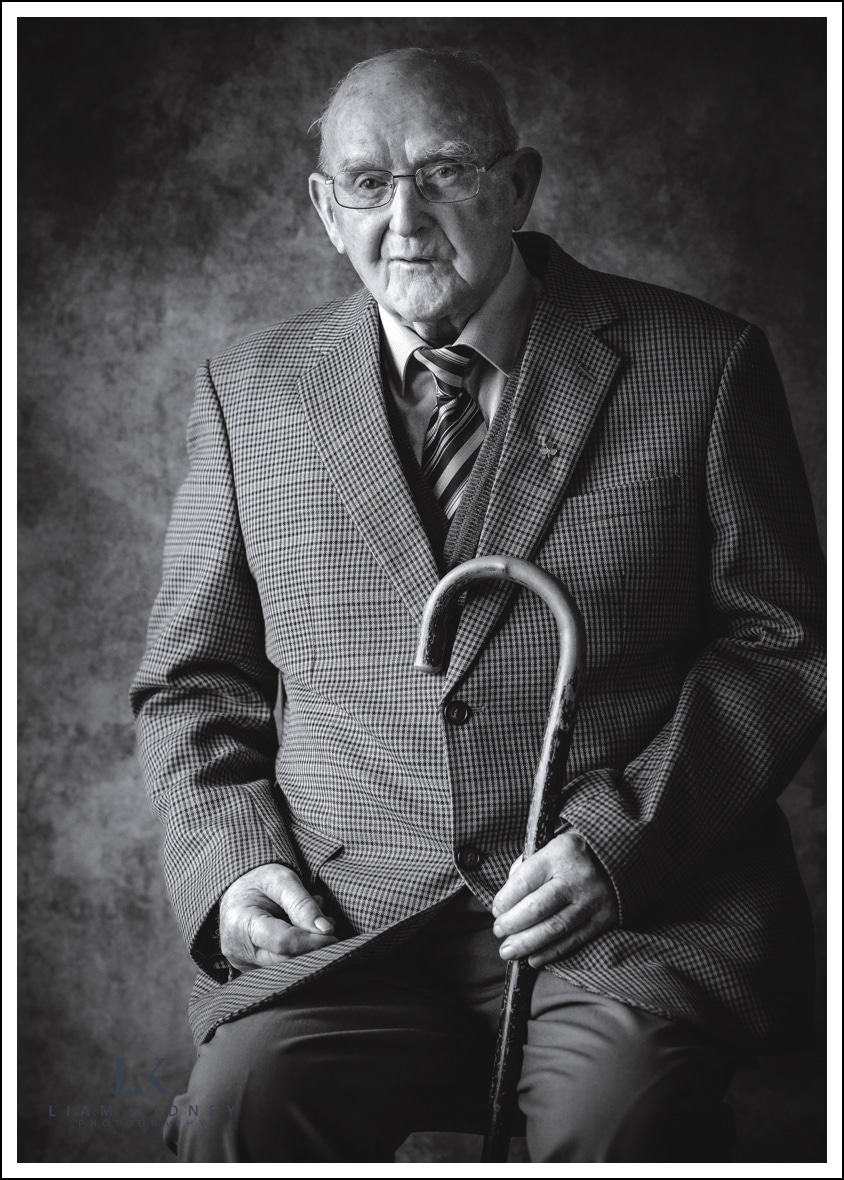Read more about the article Irish Portrait Photographer- Dan’s 101st Birthday